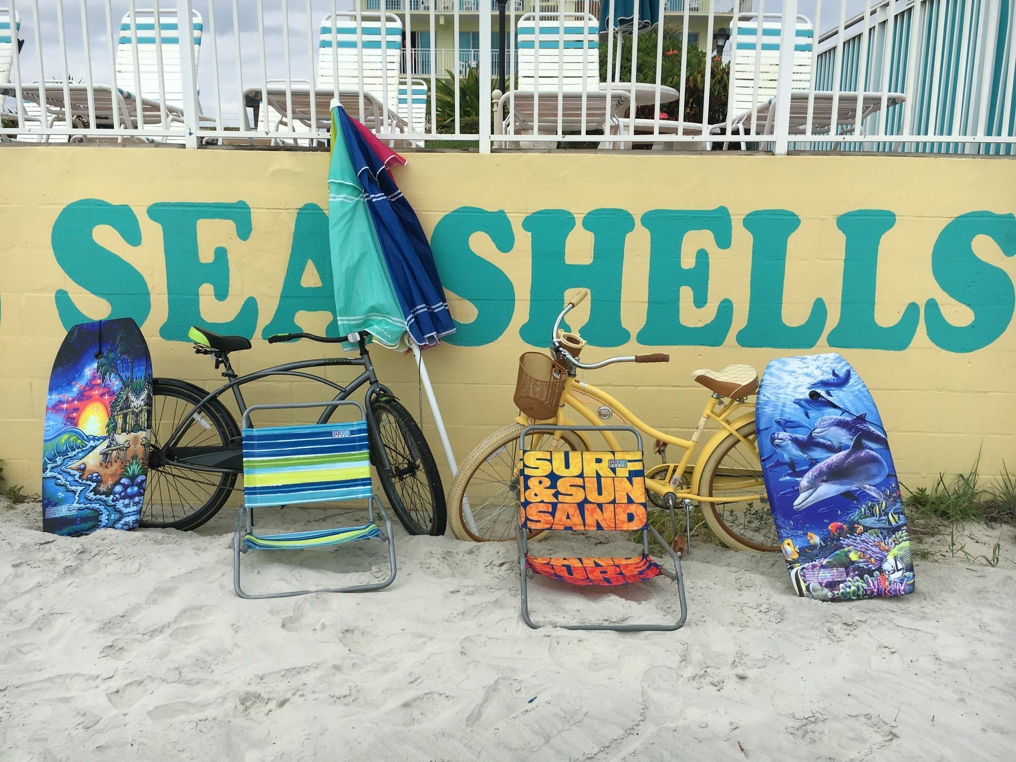 Sea Shells Beach Club Дейтона-Бич Экстерьер фото
